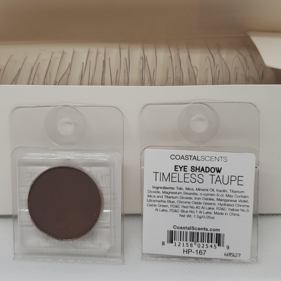5 for $5 - Coastal Scents Eyeshadow Timeless Taupe - Picture 2 of 3